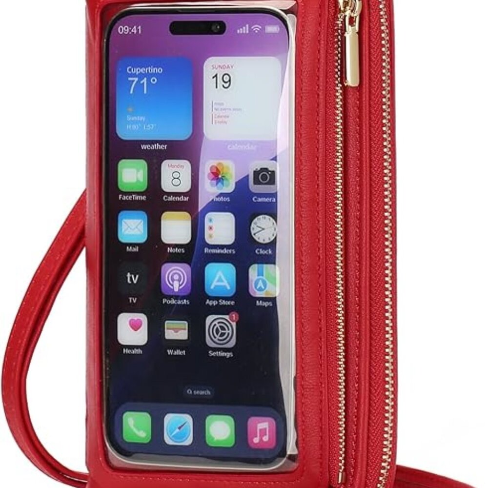 Phone PUrse crossbody bags for women's travel waller touch screen